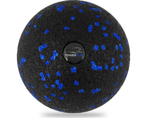 Масажний м'яч PowerPlay PP-4350 Epp Massage Ball (d8) Чорно/Синій (PP-4350_Blue_d8)
