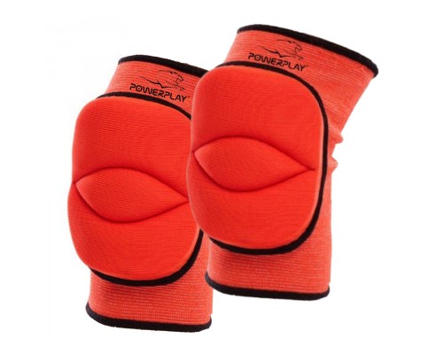 Фіксатор коліна PowerPlay PP-8000 Elastic Knee Support червоні M (PP-8000_Red_M)