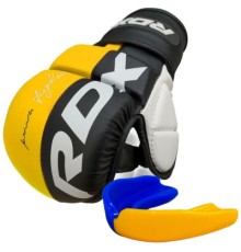 Рукавички для MMA RDX T6 Plus Rex Yellow XL (GGR-T6Y-XL+)