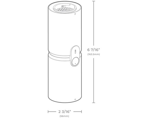 Автомобільний компресор Xiaomi HOTO Compressed Air Capsule (QWCXJ001)
