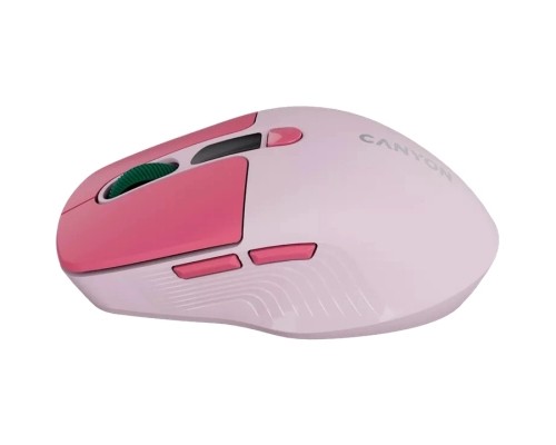 Мишка Canyon MW-26 LCD Silent Wireless/Bluetooth Pink (CNS-CMSW26P)