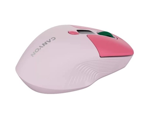 Мишка Canyon MW-26 LCD Silent Wireless/Bluetooth Pink (CNS-CMSW26P)