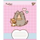 Зошит Yes Pusheen Weekend А5 18 аркушів клітинка (767610)