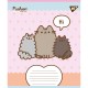Зошит Yes Pusheen Weekend А5 18 аркушів клітинка (767610)