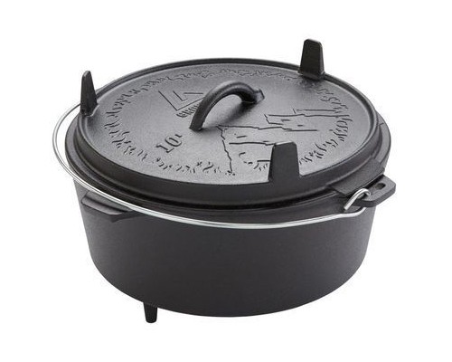 Котел туристичний Groenberg Askja Pot 33 cm / 10 L Black (266018) (DAS303245)