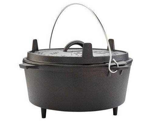 Котел туристичний Groenberg Askja Pot 33 cm / 10 L Black (266018) (DAS303245)