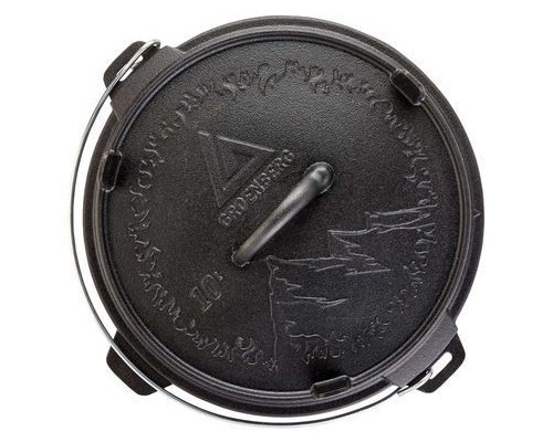 Котел туристичний Groenberg Askja Pot 33 cm / 10 L Black (266018) (DAS303245)