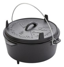 Котел туристичний Groenberg Askja Pot 33 cm / 10 L Black (266018) (DAS303245)