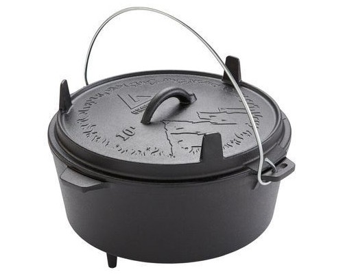 Котел туристичний Groenberg Askja Pot 33 cm / 10 L Black (266018) (DAS303245)