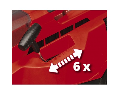Газонокосарка Einhell PXC GE-CM 36/37 Li 36V(18+18), 37см, 45л, 25-75мм (без АКБ та ЗП) (3413172)
