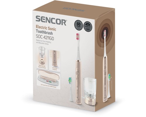 Електрична зубна щітка Sencor SOC 4211GD