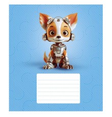 Зошит Школярик Robot animals 12 аркушів лінія (012-3331L)