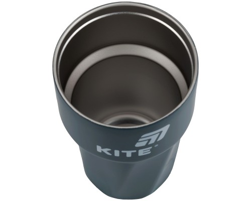Термокружка Kite 450 мл сіра (K25-1220-1)