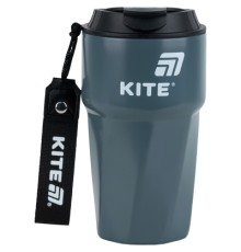 Термокружка Kite 450 мл сіра (K25-1220-1)