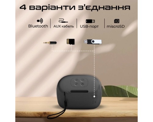 Акустична система Promate Mood 5W Black (mood.black)