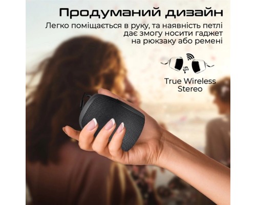 Акустична система Promate Mood 5W Black (mood.black)