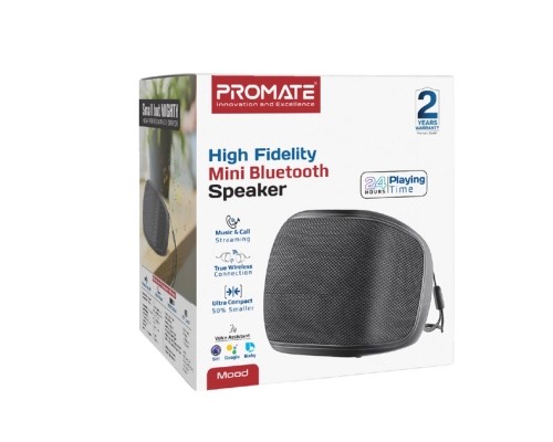 Акустична система Promate Mood 5W Black (mood.black)