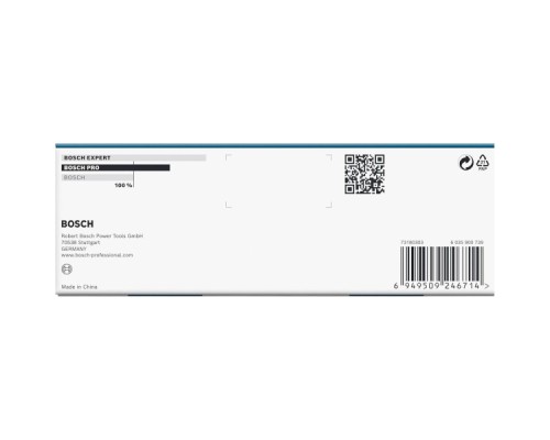 Набір головок Bosch Professional ударних торцевих Deep 9шт, 1/4