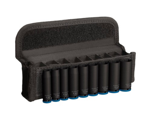 Набір головок Bosch Professional ударних торцевих Deep 9шт, 1/4