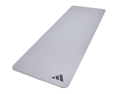 Килимок для йоги Adidas Yoga Mat ADYG-10001SV Уні 173 х 61 х 0,4 см сірий (885652026642)