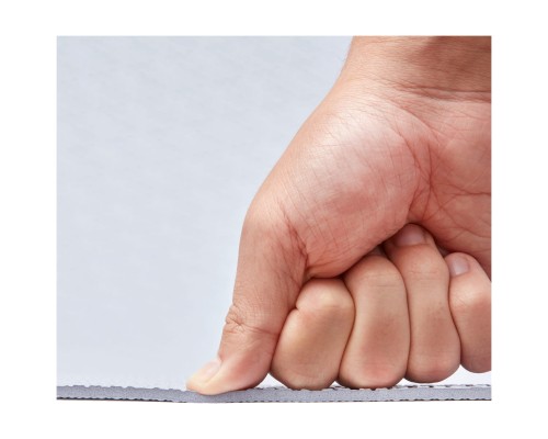 Килимок для йоги Adidas Yoga Mat ADYG-10001SV Уні 173 х 61 х 0,4 см сірий (885652026642)