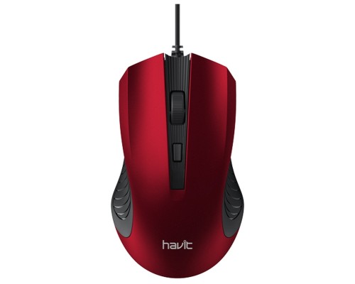 Мишка Havit HV-MS752 USB Red (6950676286441)