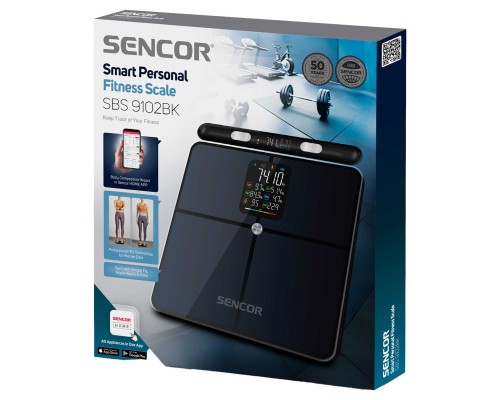 Ваги підлогові Sencor SBS9102BK