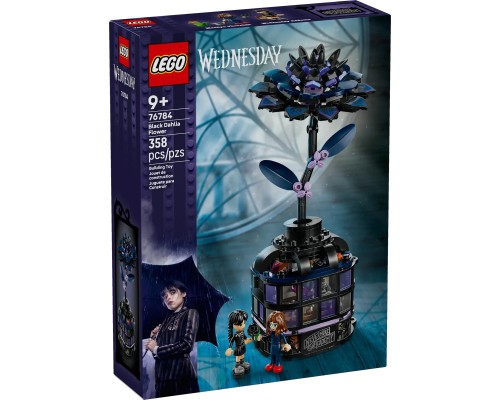 Конструктор LEGO Wednesday Квітка чорної жоржини (76784)