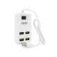 Концентратор Voltronic USB 2.0 to 4xUSB with power switch white (YT-HWS4-W)