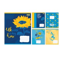 Зошит 1 вересня Ukraine above all А5 24 аркушів клітинка (768226)