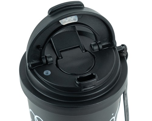 Термокружка Kite 550 мл, чорна (K25-1226-1)