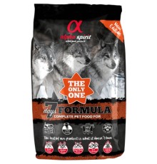 Сухий корм для собак Alpha Spirit The Only One 7 Days Formula 12 кг (8436586310318)