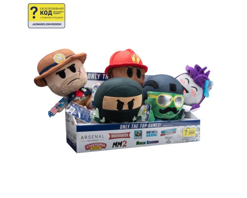 М'яка іграшка DevSeries Collector Plush Livetopia Firefighter (CRS0014)