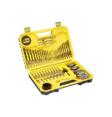 Набір свердл і біт DeWALT 100 шт, кейс (DT71563)