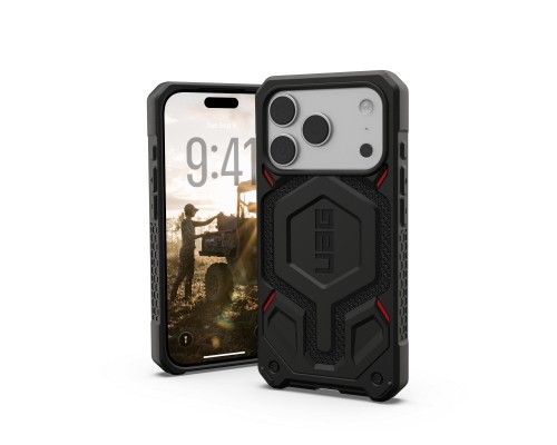 Чохол до мобільного телефона UAG iPhone 17 Pro Monarch Pro MagSafe Kevlar Black (114513113940)