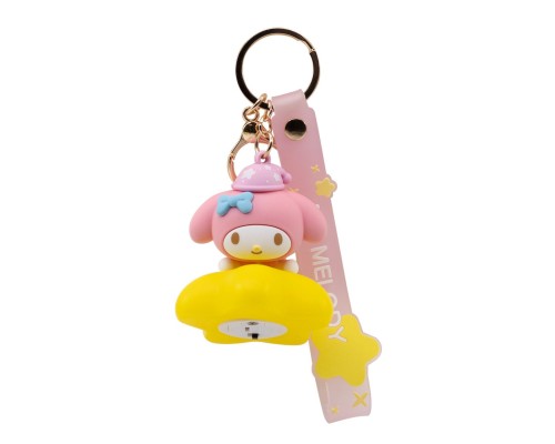 Брелок Hello Kitty Май Мелоді з сяючою зіркою (11731)