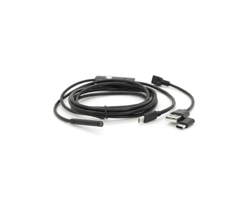 Інспекційна камера Voltronic камера 5.5мм, м'який кабель 2м, з LED-підсвічуванням, IP67 (YT-En-5.5-3S2m)