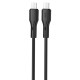 Дата кабель USB-C to USB-C 1.0m 60W black XO (NBQ231B_Black)