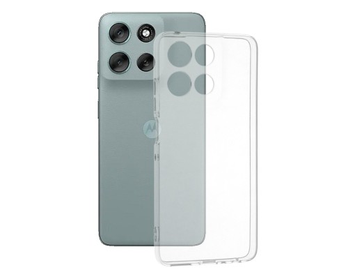 Чохол до мобільного телефона BeCover Silicone Motorola Moto G56 Transparent (713767)