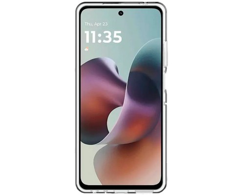 Чохол до мобільного телефона BeCover Silicone Motorola Moto G56 Transparent (713767)