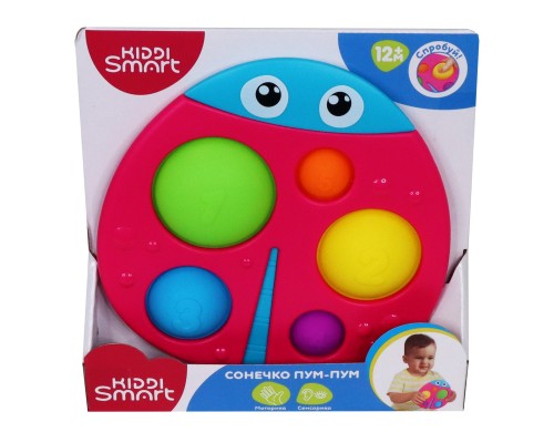 Розвиваюча іграшка Kiddi Smart сенсорна – Сонечко Пум-Пум (4520-KS)