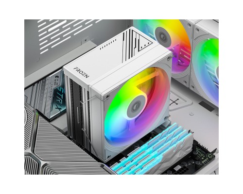 Кулер до процесора ID-Cooling FROZN A410 SE ARGB WHITE