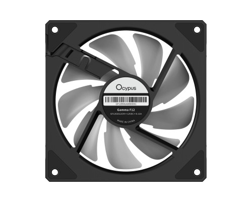 Кулер до корпусу OCYPUS GAMMA F12 BK ARGB REVERSE BLADE (GAMMA-F12-BK1AM01X-GL)