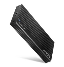 Кишеня зовнішня AXAGON USB-C 3.2 Gen 2 metal box for M.2 NVMe SSD THIN RIB (EEM2-GTR)