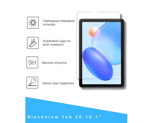 Скло захисне BeCover Blackview Tab 20 10.1