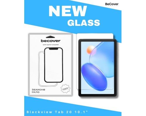 Скло захисне BeCover Blackview Tab 20 10.1