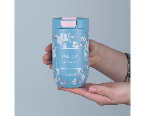 Термокружка Axent 350 мл Gentle Blossom (8721-9-A)
