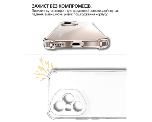 Чохол до мобільного телефона BeCover Anti-Shock Honor 400 Pro Clear (714712)
