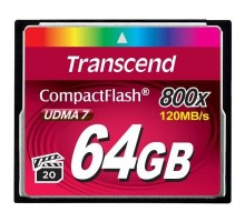 Карта пам'яті Transcend 64GB 800x (TS64GCF800) 
