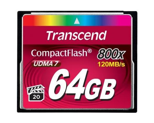 Карта пам'яті Transcend 64GB 800x (TS64GCF800) 